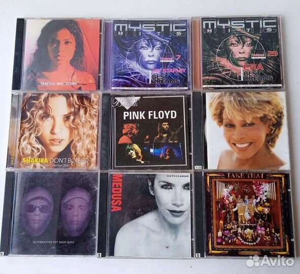 Музыкальные cd диски музыка рок поп