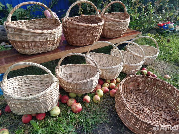 Корзины плетёные