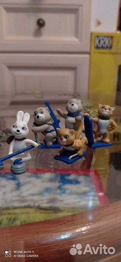 Фигурки Олимпиада Сочи 2014 шок. яйцо