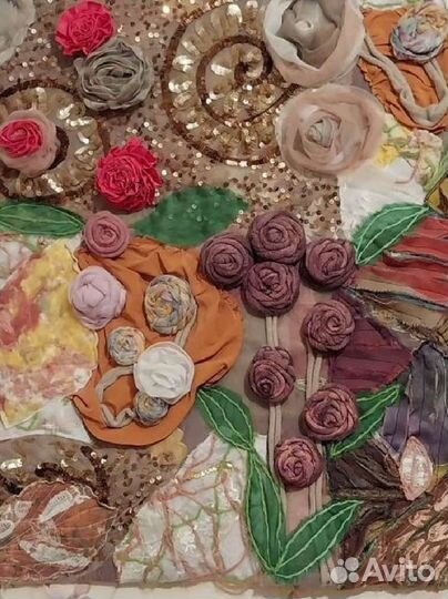 Панно текстильное