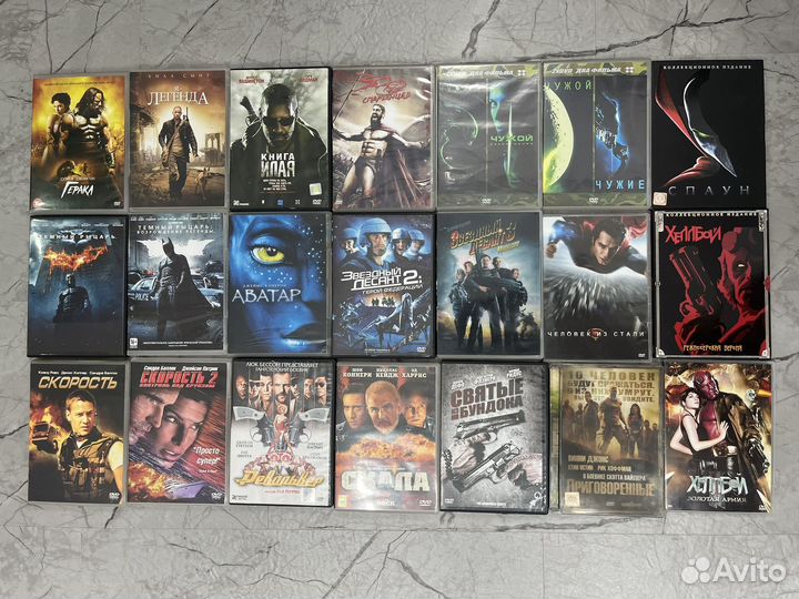 Лицензионные диски на DVD