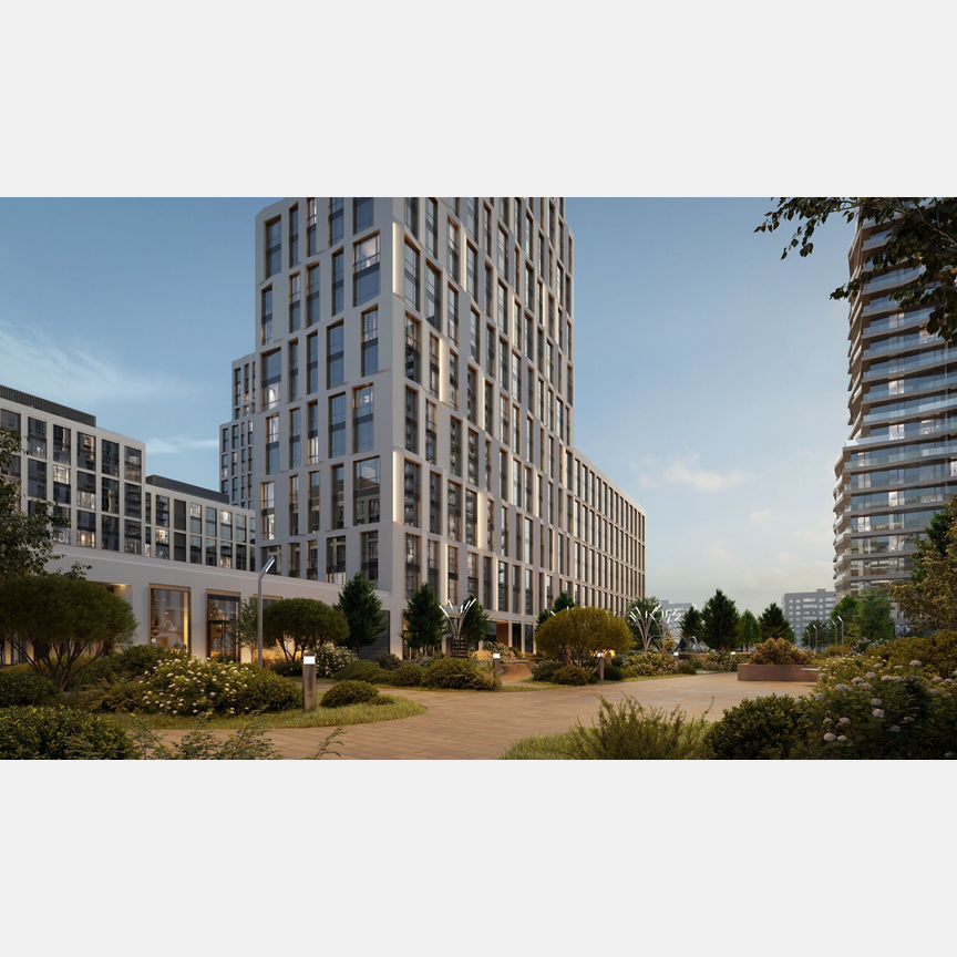 2-к. квартира, 83,9 м², 2/22 эт.