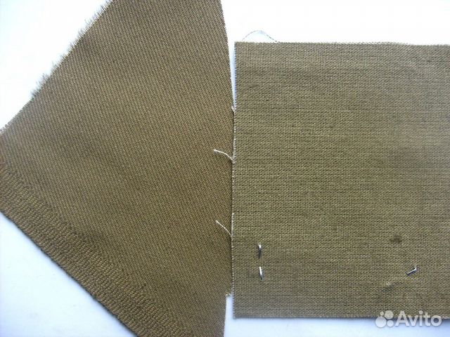 Ткань хб диагональ хаки для реконструкции