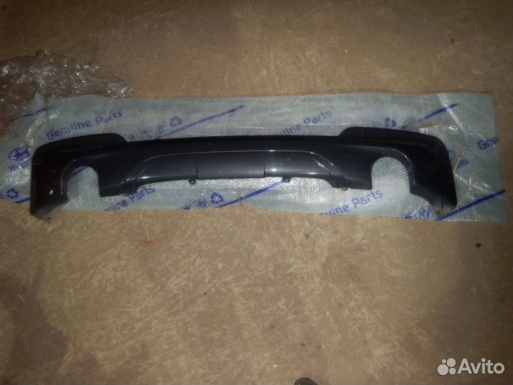 Юбка заднего бампера BMW X3 G01