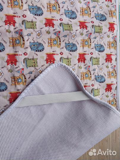 Наматрасник непромокаемый в детскую кроватку