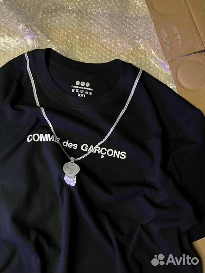 Футболка bape baby Milo x cdg