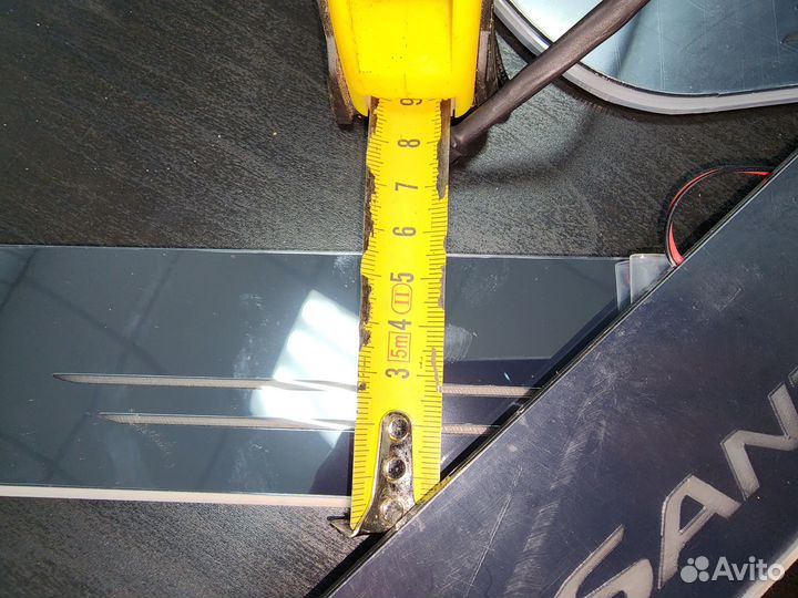 Hyundai Santa Fe накладки на дверные пороги