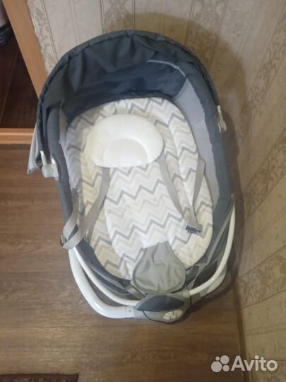 Качель шезлонг для новорождённых