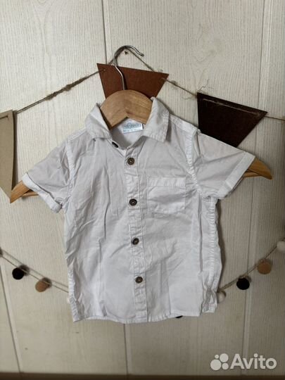 Бежевый комплект для мальчика 86