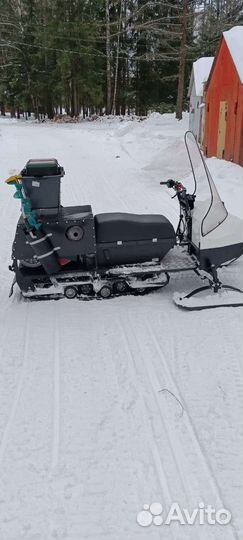 Мини снегоход