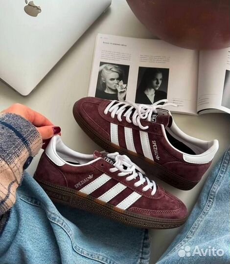 Кроссовки adidas handball spezial brown 36-41