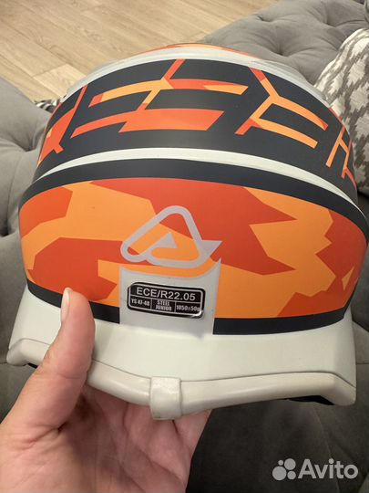 Детский мотошлем кроссовый