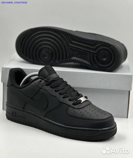 Кроссовки Nike Air Force 1 Low Black (Арт.70009)