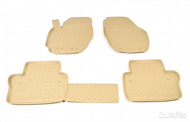 Коврики в салон Volvo S80 II (2006-2016) Бежевые