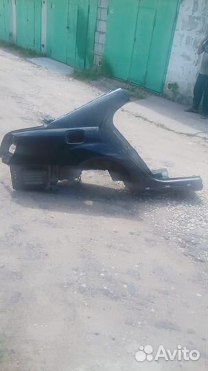 Задняя правая четверть mercedes w221 s550 long