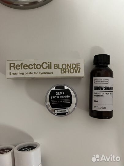 Материалы для бровей