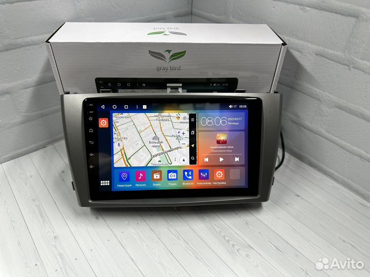 Магнитола андроид GrayBird Toyota Avensis 3 2/32