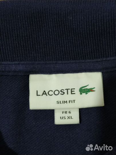 Lacoste лонгслив регбийка(L-XL) оригинал