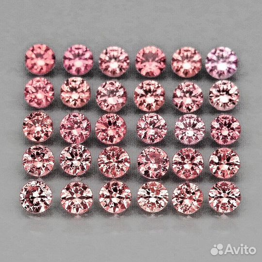 Сапфир натуральный 0,90Ct 1,5мм 50шт VVS Цейлон