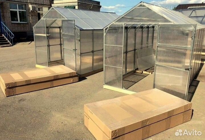 Теплица из поликарбоната