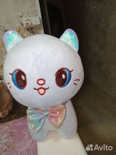 Мягкая игрушка котик