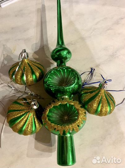 Елочные игрушки, украшения, гирлянды