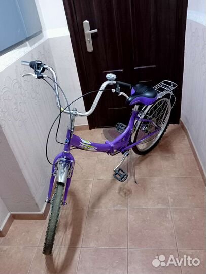 Велосипед складной скоростной 24х1,95 подростковый