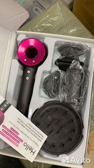 Фен Super Hair Dryer фиолетовый