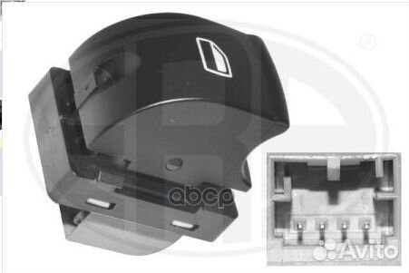 662405 Выключатель стеклоподъемник audi A6/Q7