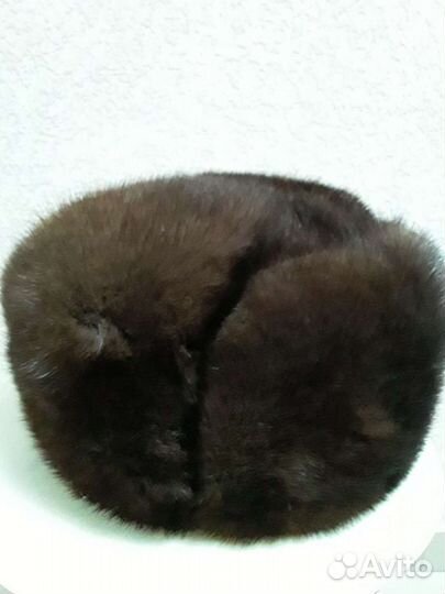 Норковая шапка мужская