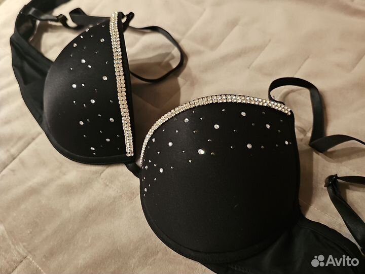 Бюстгальтер с кристаллами Swarowski 34A