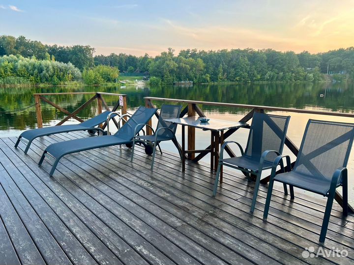 Беседка, баня на воде