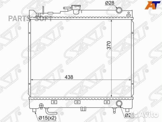 Радиатор охлаждения Сузуки Джимни