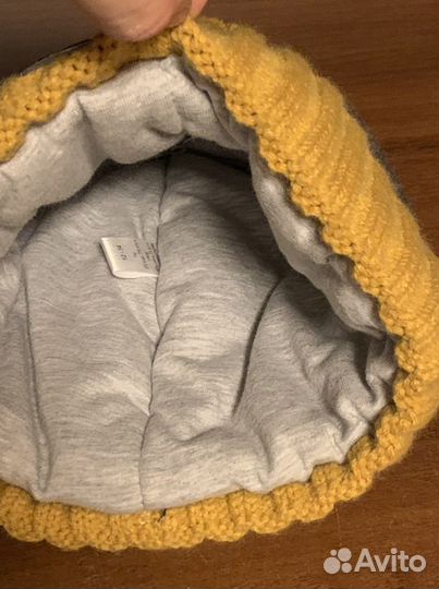 Шапочка новая теплая