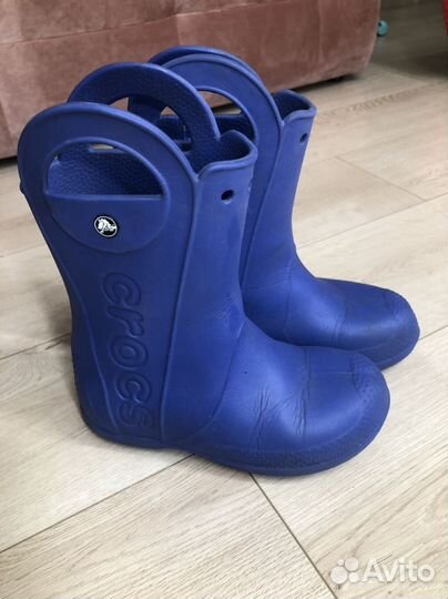 Crocs сапоги детские J3 (р. 34-35)