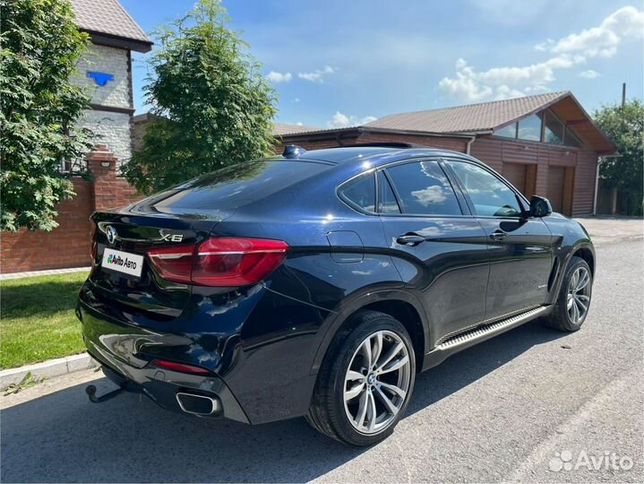 BMW X6 3.0 AT, 2017, 124 000 км