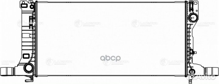 Радиатор охл. для а/м Geely Tugella (20) /Monjaro