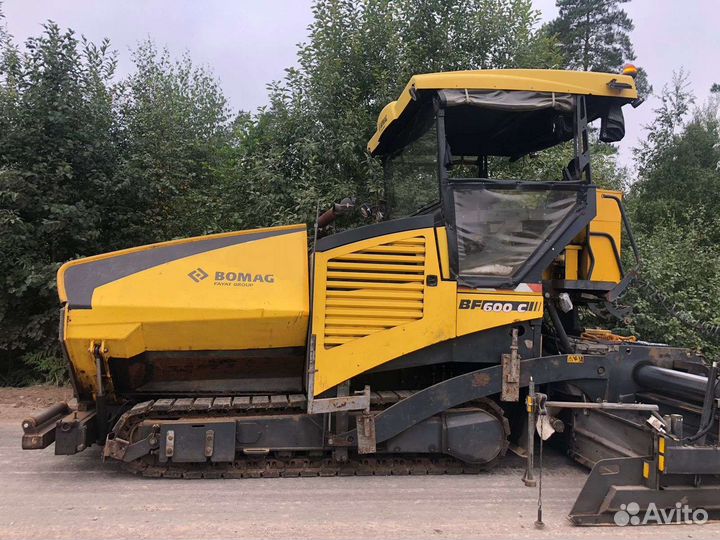 Асфальтобетоноукладчик Bomag BF 600 C, 2013