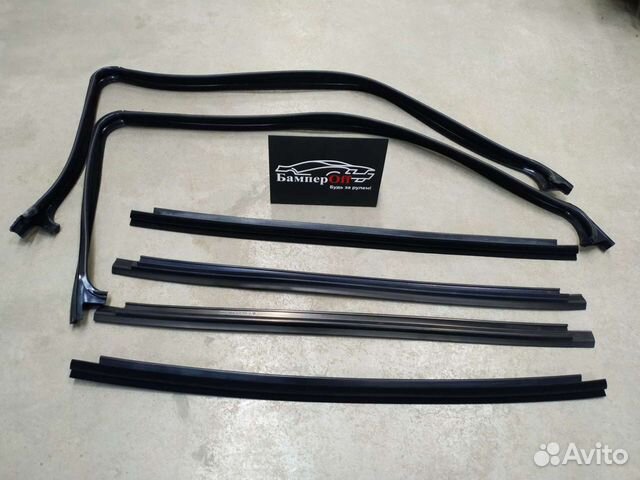 Уплотнитель (бархотки) бокового стекла Нива Урбан