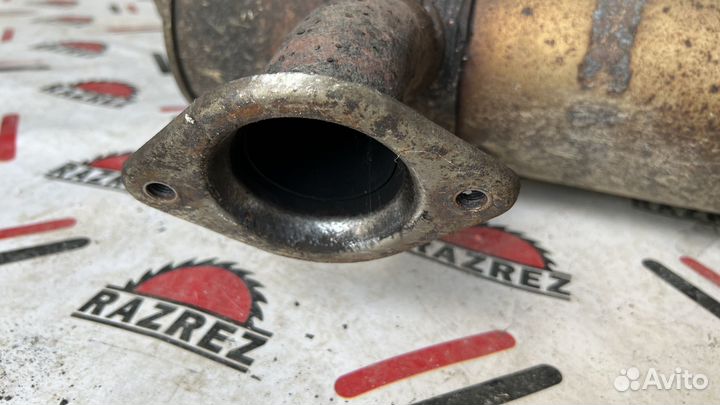 Глушитель, раздвоенная банка Lancer 10 Ralliart