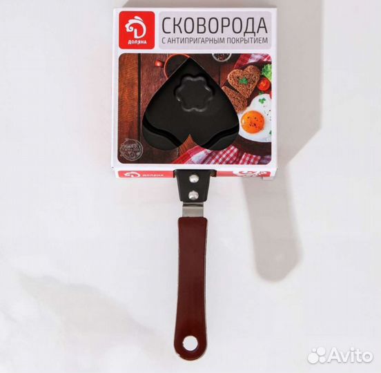 Мини сковородки цветочек