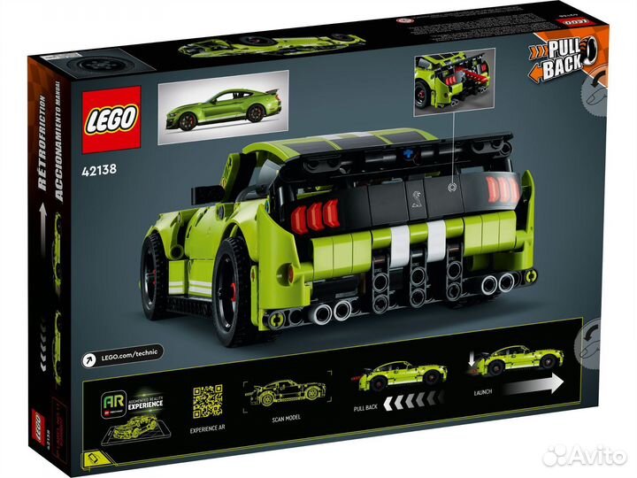 Конструктор Lego Technic 42138 Ford Mustang Shelby