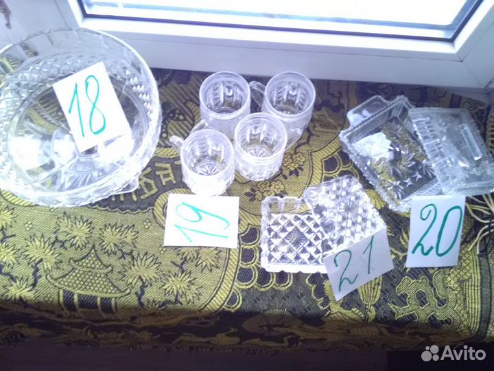 Изделия из Хрусталя советское