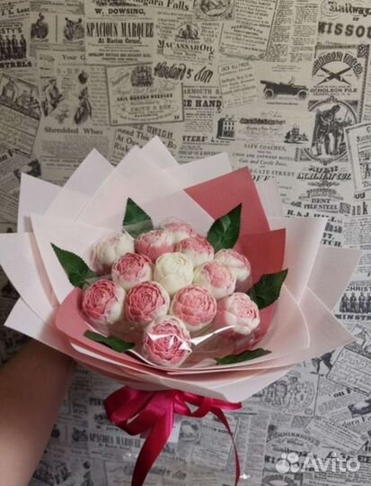 Шоколадные пионы