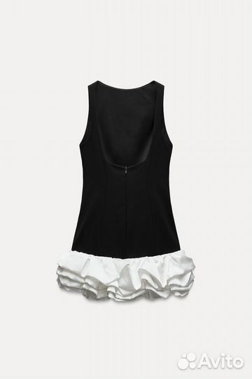 Платье женскоес рюшами Zara