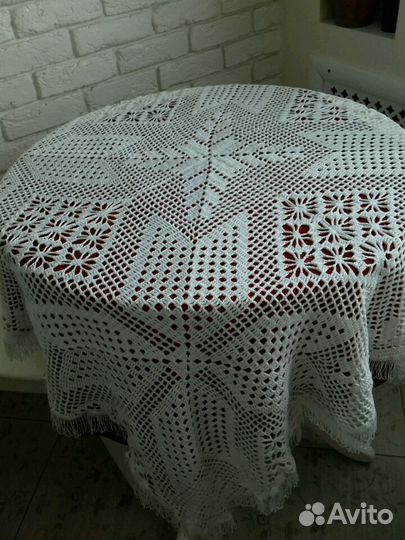 Скатерть крючком