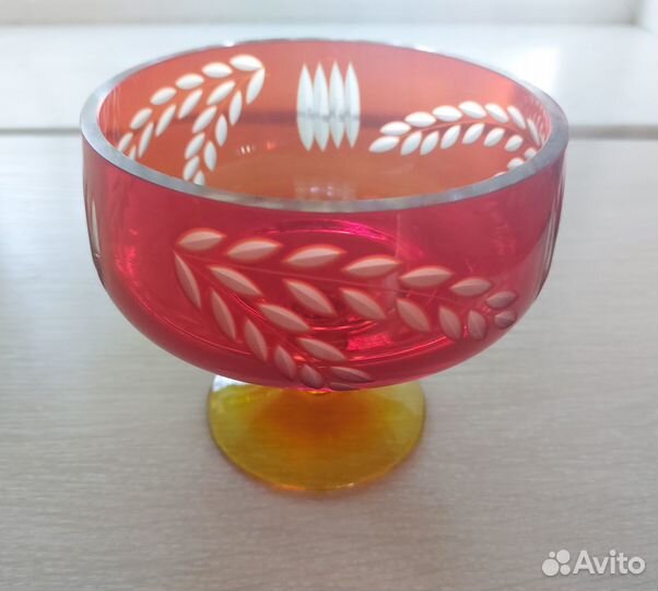 Ваза хрустальная СССР