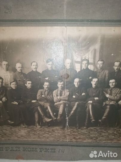 Большое коллективное фото 1923г. ркпб А. Самарин