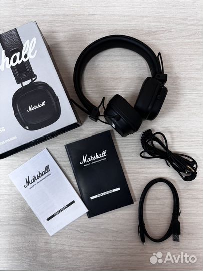 Marshall major iv black оригинал