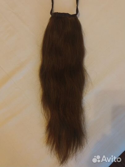 Хвост шиньон на крабе